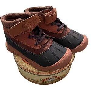 Stride Rite Kids' Brown and Blue Shoes Size US 9M